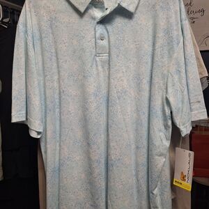 Nicklaus Light Blue Polo Shirt